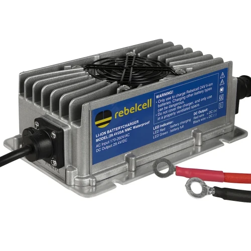 Rebelcell Ładowarka (IP65) 20A 24V