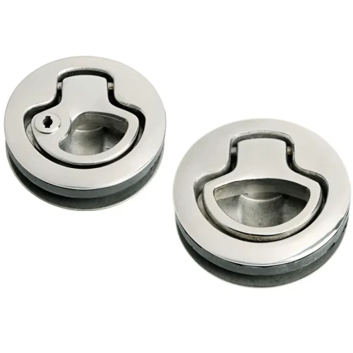 Zastąpienie standardowych zatrzasków luków zatrzaskami ze stali nierdzewnej 2 z zamkami 2 bez zamków