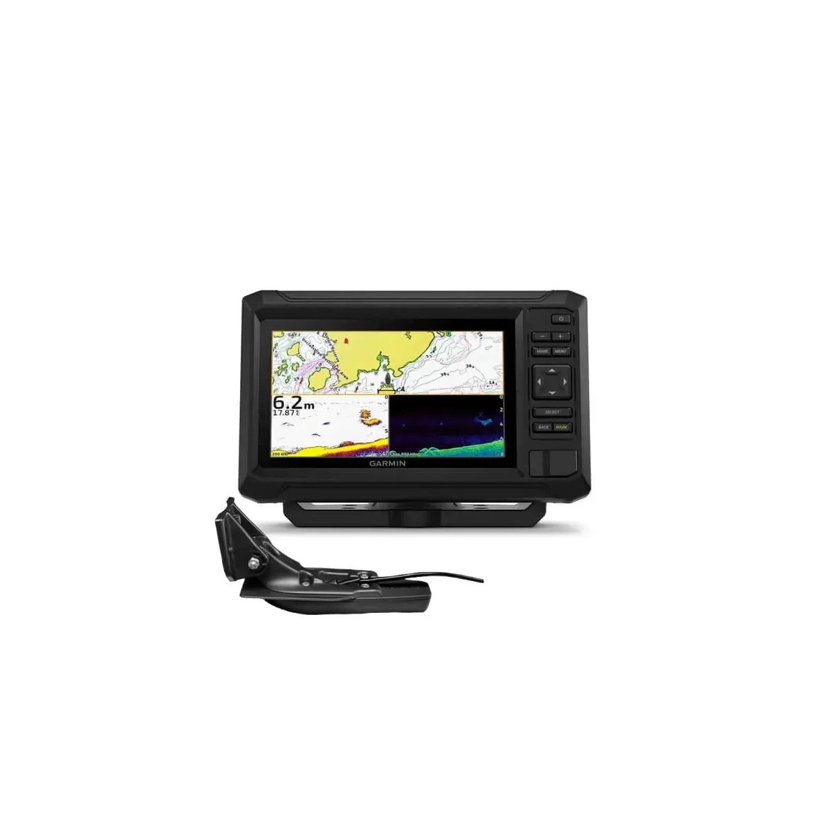 Garmin ECHOMAP UHD2 7" 72cv + GT20-TM – echosonda