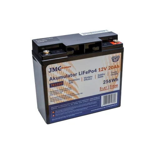 AKUMULATOR JMC LiFePo4 20Ah 12V | Yamaboats