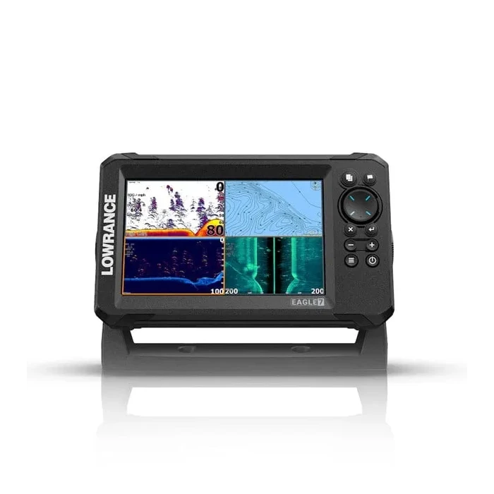 Lowrance Eagle 7 - przetwornik TRIPLESHOT HD – echosonda