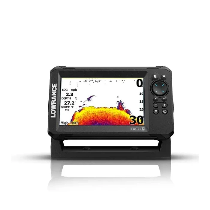 Lowrance Eagle 7 - przetwornik TRIPLESHOT HD – echosonda