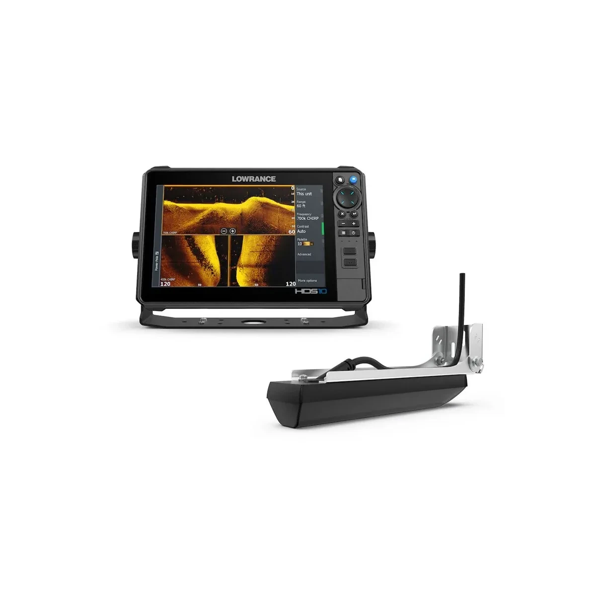 Lowrance HDS PRO 10" - przetwornik Active Imaging HD