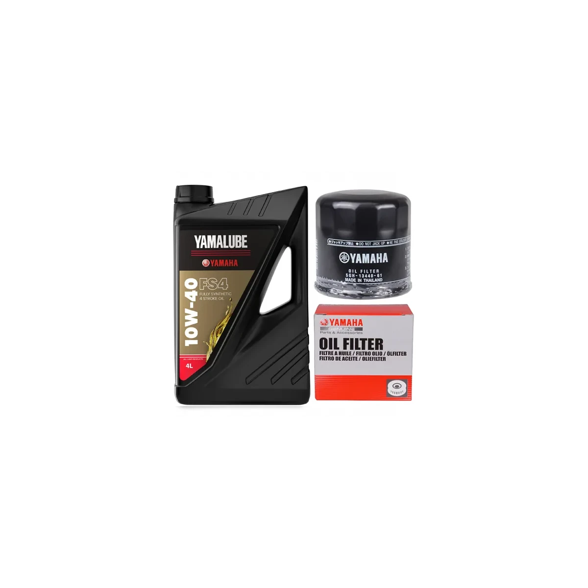 YAMALUBE OLEJ 4 L SYNTETYCZNY FULLY SYNTHETIC 10W-40 +