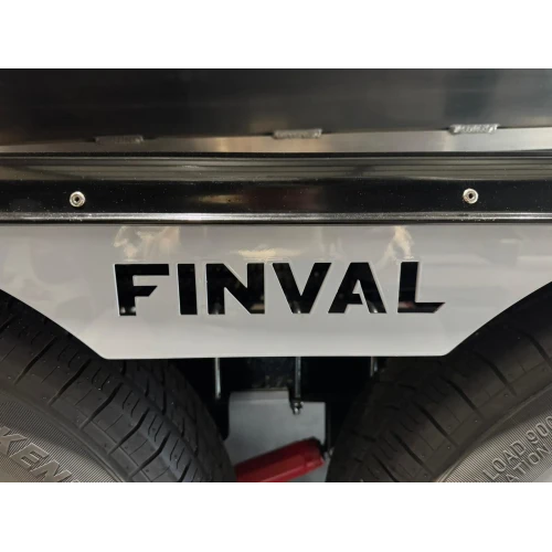 Logo FINVAL na nadkolu (tylko wersja dwuosiowa)