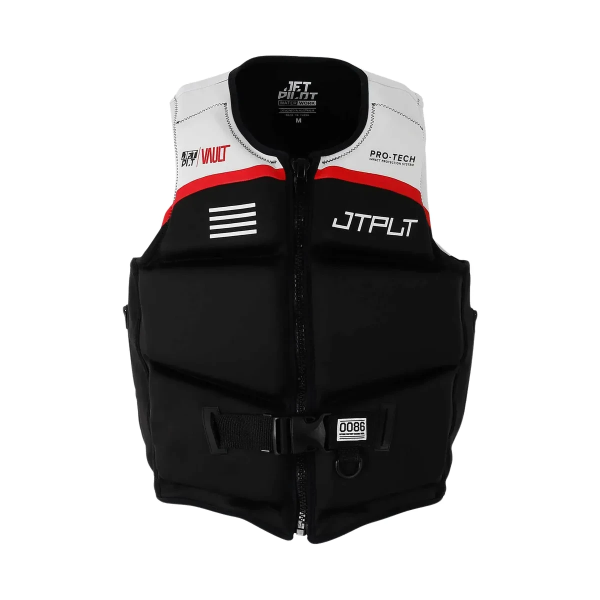 Kamizelka ratunkowa Jetpilot Vault Protech – czarna/biała